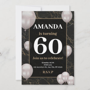 Convite 60.o aniversário