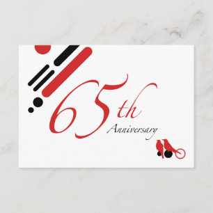 Convite 65º Aniversário (pássaros mod)