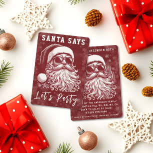 Convite 67 Meme Engraçado O Papai Noel Diz Seis Sete Natal