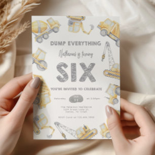 Convite 6 de construção de carruagem de transporte SEX Fes