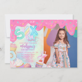 Convite 6 é tão doce