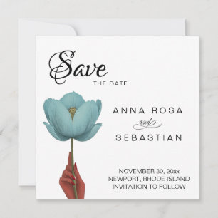 Convite *~* 6 Fotos AR6   Elegante Vintage Salve a data