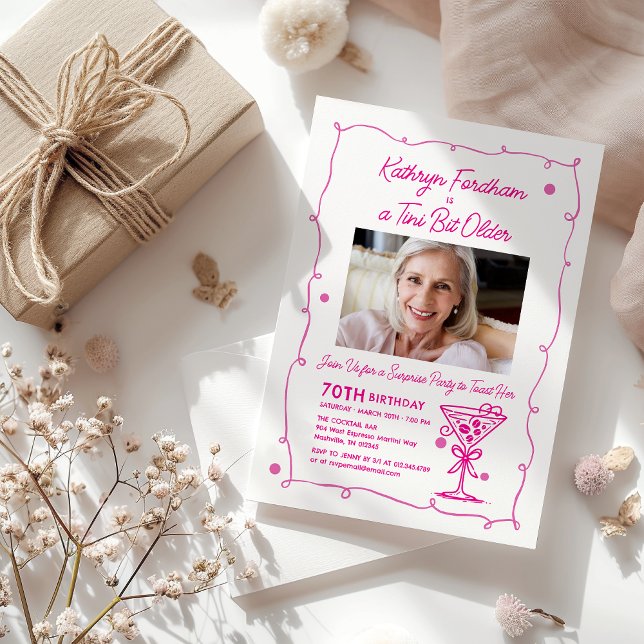 Convite 70 de Aniversário do PARTIDO SURPRESA Foto Martini (Criador carregado)