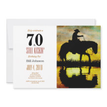 70 e ainda está tirando Festa de aniversário