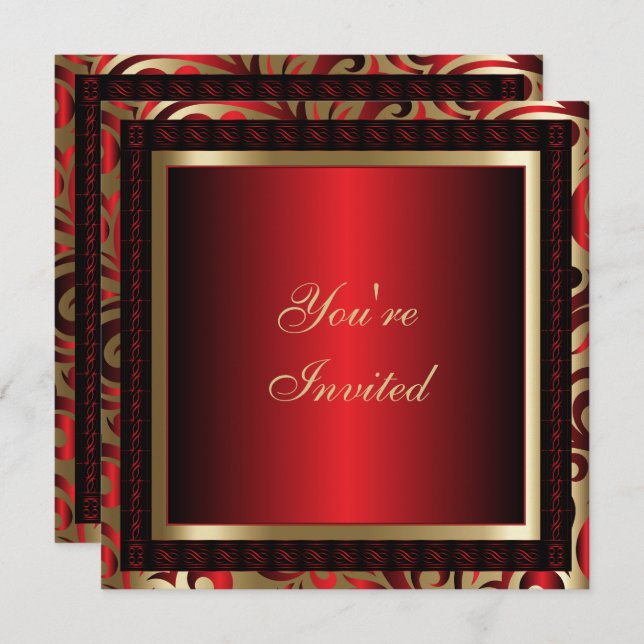 Convite 75ª Festa de aniversário | DIY Texto (Frente/Verso)