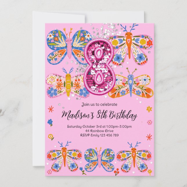 Convite 8º Aniversário (Frente)