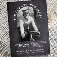 80 de Quadro Chalkboard Birthday Open House 2 Foto