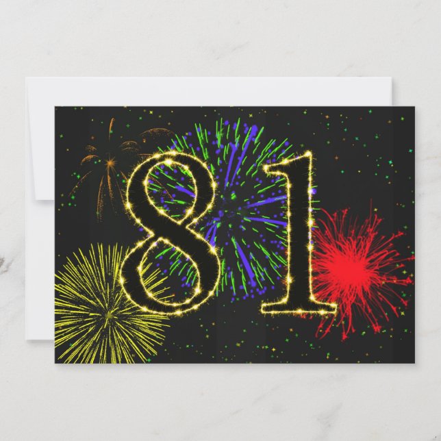 Convite 81festa de aniversário convidada (Frente)