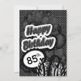 Convite 85.º aniversário do Milestone