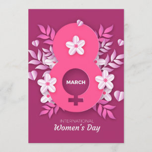 Convite 8 March - International Women's Day
