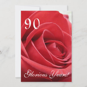 Convite 90 Anos Gloriosos!-Celebração de Aniversário