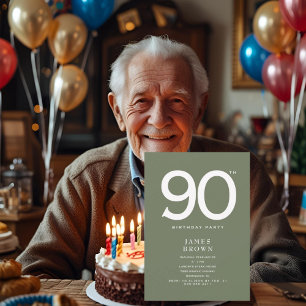 Convite 90 da faixa escura II