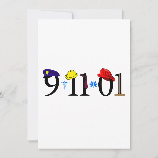 Convite 9-11-01 - Lembrar (Frente)