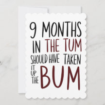 9 Meses No Tum Devia Ter Levado No Cu Engraçado