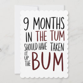 Convite 9 Meses No Tumor Deveriam Ter Levado Na Bunda Piad