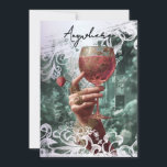 Convite *~* A101Coquetel FOTO em qualquer lugar BACHELORET<br><div class="desc">(procurar A101 produtos idênticos ou similares. Ou... procure "anna rosa" xxxxx pelo que você quer. Esta série de convites é, na sua maioria, ORNAGE , OPULENT , Vintage e Victorian, todos com uma língua na alegria, sob a forma de vibração oculta. A mão de uma mulher está tocando a noiva...</div>