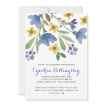 A aguarela azul floresce o partido de