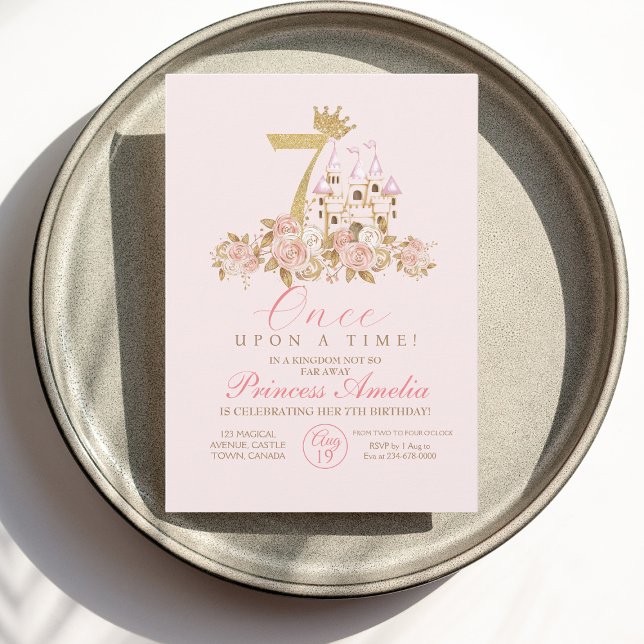 Convite à Aniversário da Princesa 7 (Criador carregado)