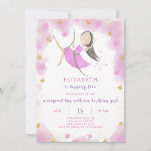 Convite à Aniversário da Princesa Roxa