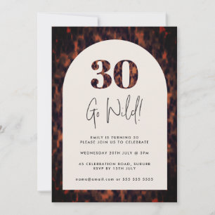 Convite à aniversário de 30 anos de TortoisesInfer