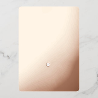 Convite à apresentação de folhas de 5" x 7"