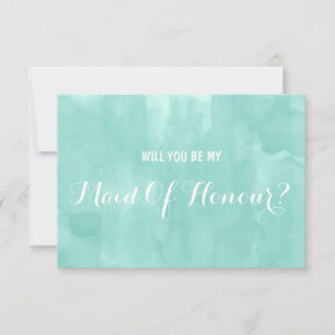 Convite A aqua aqua moderna vai ser minha dama