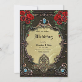 Convite A armação ostenta um design opulente