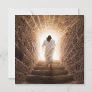 Convite A Ascensão – Jesus Caminhando Para a Luz