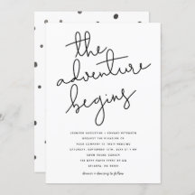 a aventura começa o casamento moderno