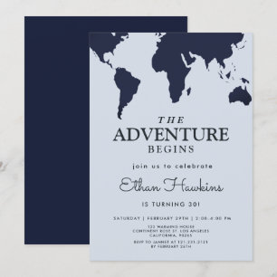 Convite A Aventura inicia o Aniversário World Viagem Map E