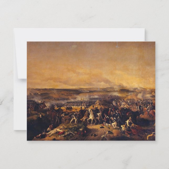 Convite A Batalha De Borodino Por Hess Peter Von (Frente)