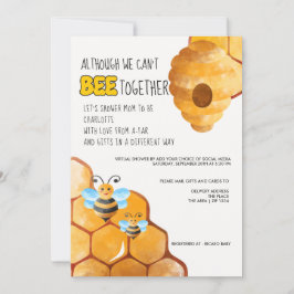 Convite A Bebida Não Pode Estar Junta Chá de fraldas por E