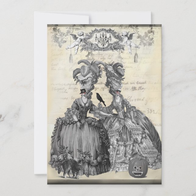 Convite A Bola de Halloween (Frente)