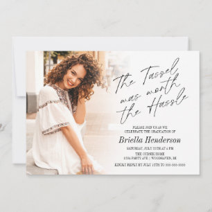 Convite A Borla Valeu A Pena Festa de Formatura