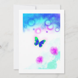 Convite A Butterfly 