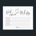 Convite A caligrafia moderna deseja felicidades ao Sr. e à<br><div class="desc">A caligrafia moderna deseja felicidades ao Sr. e à Sra.</div>