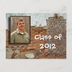 convite à casa aberta - muro desmoronante.