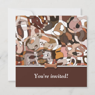 Convite à Celebração de Aniversário do Cão Maravil