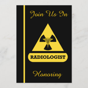 Convite à Celebração de Aposentadoria Radiologi