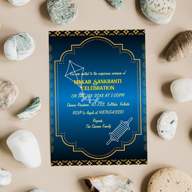 Convite à Celebração de Makar Sankranti (Criador carregado)