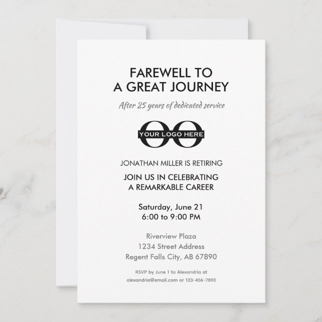 Convite à Celebração de Reforma da Empresa (Frente)