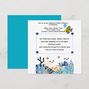 Convite à Celebração do Primeiro Aniversário do Oc