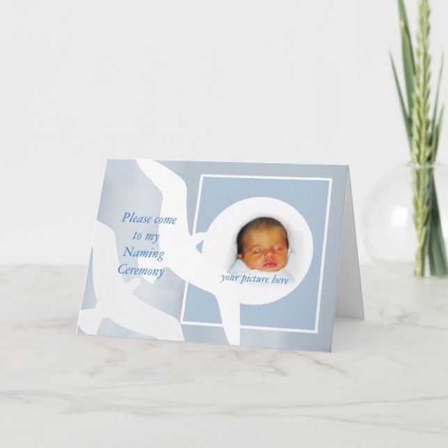 Convite à cerimônia de nomeação, cartão personaliz (Frente)