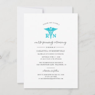 Convite à Cerimônia de Pinning para Enfermeira Fot