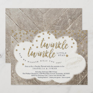 Convite A cintilação da cintilação pouco género da es