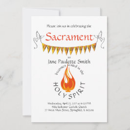 Convite A confirmação convida/anúncio: Vibrante