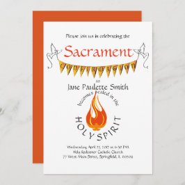 Convite A confirmação convida/anúncio: Vibrante