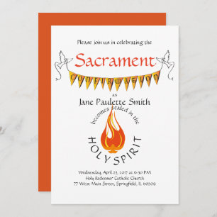 Convite A confirmação convida/anúncio: Vibrante