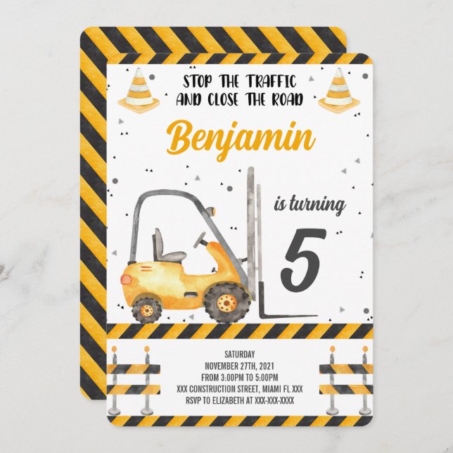 Convite à Construção (Frente/Verso)