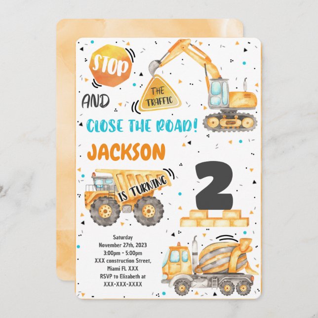 Convite à Construção (Frente/Verso)